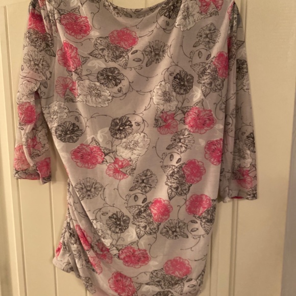 Drapery chiffon blouse - Picture 4 of 6